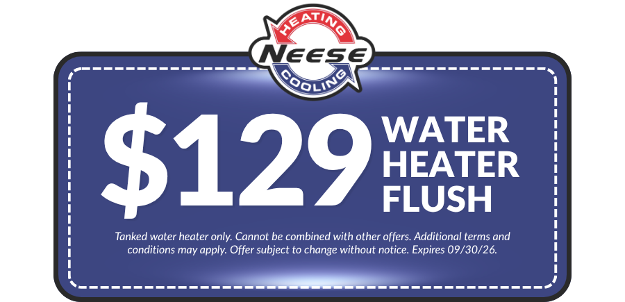 $129 WATER HEATER FLUSH